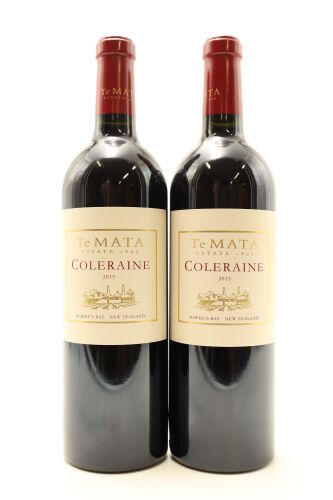 (2) 2015 Te Mata Estate Coleraine, Hawkes Bay [BC97]
