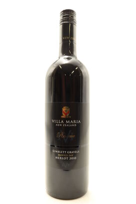 (1) 2010 Villa Maria Reserve Merlot, Gimblett Gravels