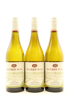 (3) 2020 Sacred Hill Pinot Gris, Marlborough
