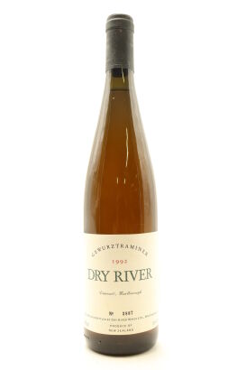 (1) 1992 Dry River Gewurztraminer, Martinborough