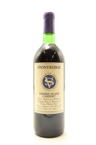 (1) 1986 Stonyridge Vineyard Larose, Waiheke