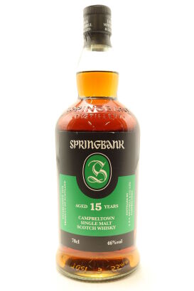 (1) Springbank 15 Year Old 2022&nbsp;Release Single Malt Scotch Whisky, 46% ABV