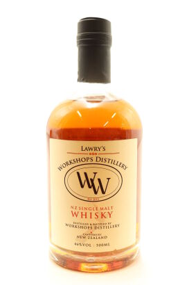 (1) Lawry's Workshops Distillery Single Malt New Zealand Whisky, 46% ABV, 500ml