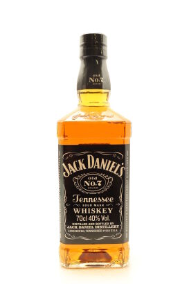 (1) Jack Daniel's Black Label Old No.7 Brand Sour Mash Whisky, 45% ABV