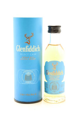 (1) Glenfiddich 'Cask Collection' Select Cask Single Malt Scotch Whisky Miniatures, 40% ABV, 50ml