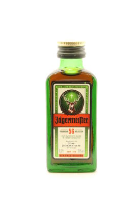 (1) Jagermeister, Wolfsbuttel Miniatures, 35% ABV, 20ml