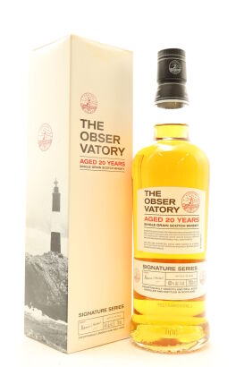 (1) The Observatory 20 Year Old Single Malt Scotch Whisky, 40% ABV