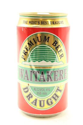 (1) Waitakere Draught Beer, Auckland, 355ml