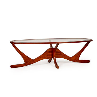 A Surfboard Coffee Table