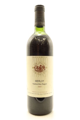 (1) 1989 Esk Valley Reserve Merlot, Hawke's Bay
