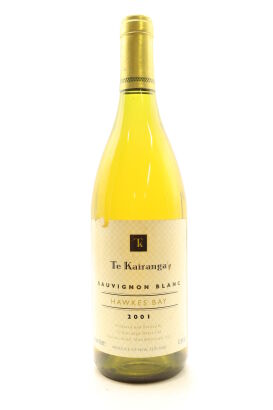 (1) 2001 Te Kairanga Sauvignon Blanc, Hawke's Bay