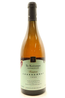 (1) 1996 Te Kairanga Reserve Chardonnay, Martinborough