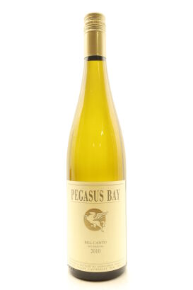 (1) 2010 Pegasus Bay Bel Canto Dry Riesling, Waipara