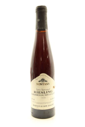 (1) 1996 Montana Late Harvest Riesling, Marlborough, 375ml