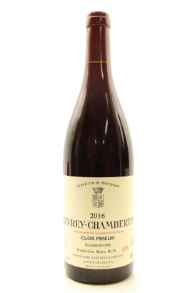 (1) 2016 Domaine Marc Roy Clos Prieur, Gevrey-Chambertin Premier Cru