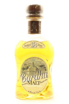 (1) Cardhu 12 Year Old John Walker and Sons Single Malt Scotch Whisky, 43% ABV, 750ml, circa 1980s