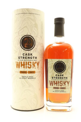 (1) 8 Wired Cask Strength 6 Year Old Single Malt New Zealand Whisky, 56% ABV, 750ml