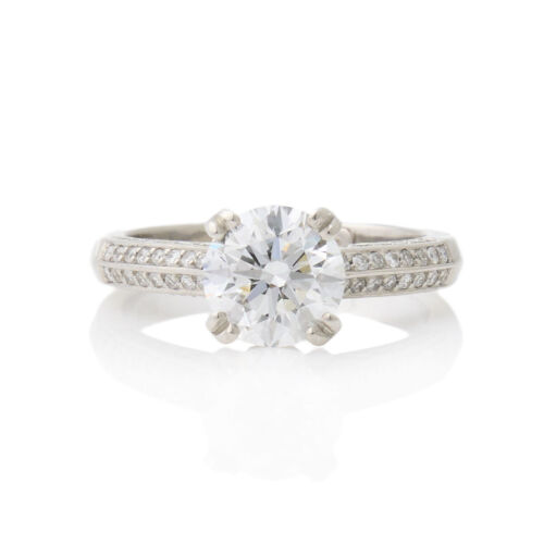 Platinum, 1.86ct Diamond Solitaire Ring by Sutcliffe