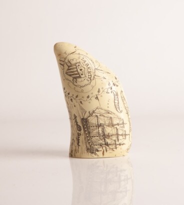 A Souvenir Resin Scrimshaw