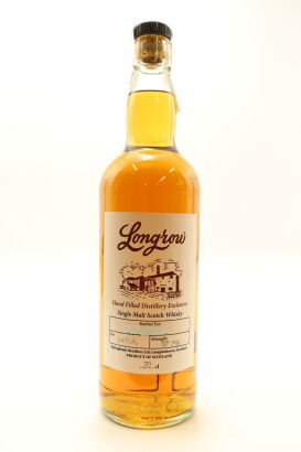 (1) Longrow Hand Filled Distillery Exclusive Single Malt Scotch Whisky, 58.7% ABV