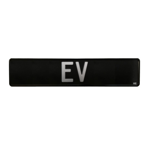 Personalised Plate: EV