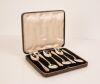 A Set of Six Sterling Silver Coffee Spoons&nbsp;