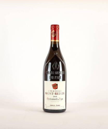 (1) 2010 Mont Redon Chateauneuf du Pape rouge