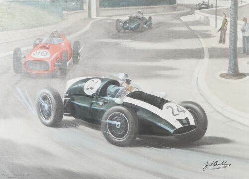 ROY NOCKOLDS Sir Jack Brabham, Monaco Grand Prix C.1959