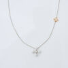 18ct White Gold, .50ct Pink Angel Diamond Southern Cross Necklace