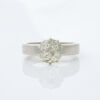 Platinum, 2.40ct Old European Cut Diamond Solitaire Ring