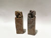 A Pair of Chinese Soapstone Lion Seals