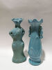 Two Chinese Blue-Glazed Vases