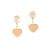 Chopard, Limited Edition, James Bond 007, Happy Hearts - Golden Hearts Rose Gold Earrings