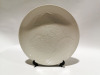 An Early-20th Century Chinese White-Glazed Floral Plate