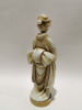 A Japanese Porcelain Carving of Lady - 2