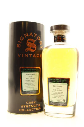 (1) Mosstowie 1979 Signatory Vintage 32 Year Old Single Malt Scotch Whisky, 45.6% ABV