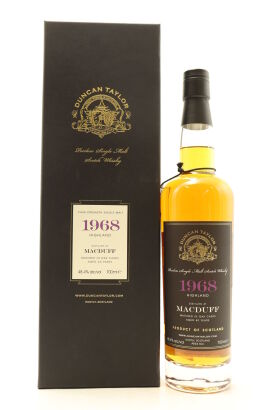 (1) Duncan Taylor 1968 Macduff 40 Year Old Single Malt Scotch Whisky, 48.4% ABV