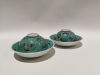 A Set of Chinese Famille-Rose Flowers Bowls and Saucers(4 pieces)