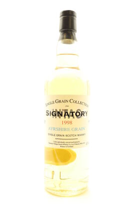 (1) Ayrshire 1998 Signatory Vintage Single Grain Collection Single Grain Scotch Whisky, 43% ABV