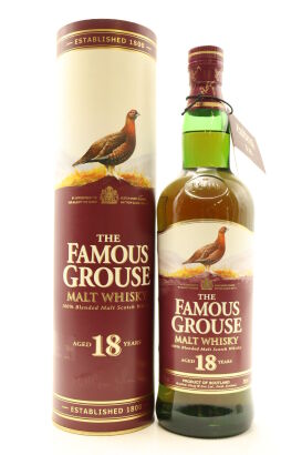 (1) The Famous Grouse 18 Year Old Blended Malt Scotch Whisky, 43% ABV