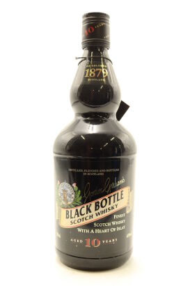 (1) Gordon Graham's Black Bottle 10 Years Old Blended Scotch Whisky, 40% ABV