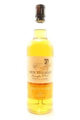 (1) Dun Bheagan 8 Year Old Speyside Single Malt Scotch Whisky, 43% ABV