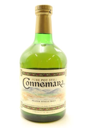 (1) Connemara Pure Pot Still Single Malt Irish Whiskey, 40% ABV