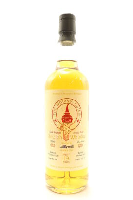 (1) Littlemill 1992 The Whisky Guild 19 Year Old Cask Strength Single Malt Scotch Whisky, 60.3% ABV