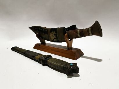 A Nepalese Knife and An Indonesian Knife