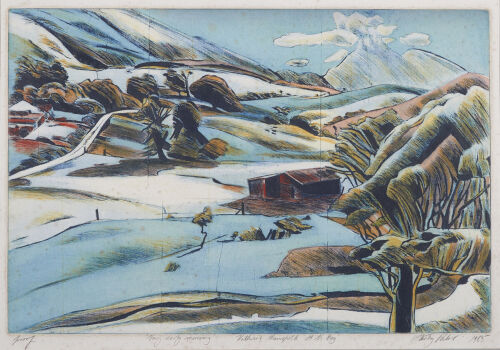 STANLEY PALMER Very Early Morning, Katherine Mansfield at the Bay
