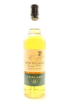 (1) Dun Bheagan 8 Year Old Lowland Single Malt Scotch Whisky, 43% ABV