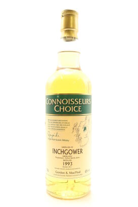 (1) Inchgower 1993 Gordon & MacPhail Connoisseurs Choice Single Malt Scotch Whisky, 43% ABV