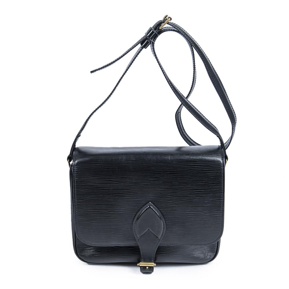 At Auction: Louis Vuitton, LOUIS VUITTON CARTOUCHIERE SHOULDER BAG