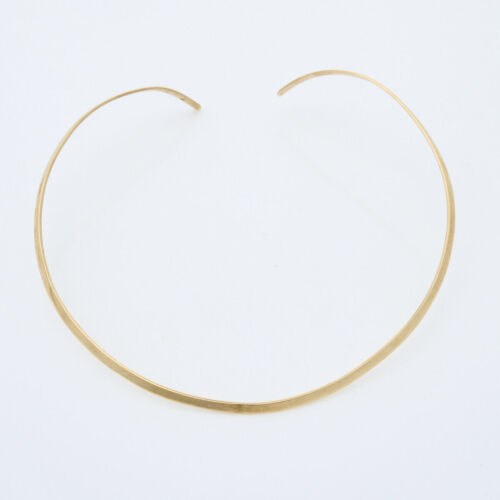 9ct Yellow Gold, 3.4mm Wire Collier, 13.50gms